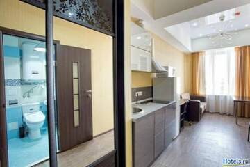 Фото номера Номер-студио с видом на море Апартаменты Apart Hotel Arbat Vladivostok г. Владивосток 19