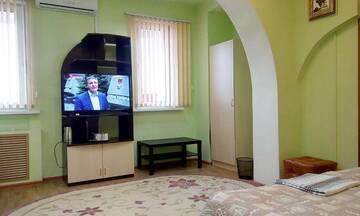 Фото номера Двухместный номер с двуспальной кроватью Гостиница Filin i Sova Mini Hotel г. Владивосток 19