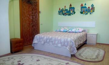 Фото номера Двухместный номер с двуспальной кроватью Гостиница Filin i Sova Mini Hotel г. Владивосток 15